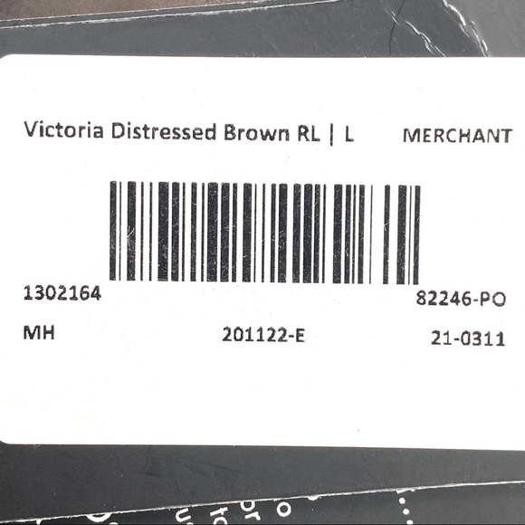 Real Leather Women's Victoria Distressed Jacket L - Picture 7 of 7